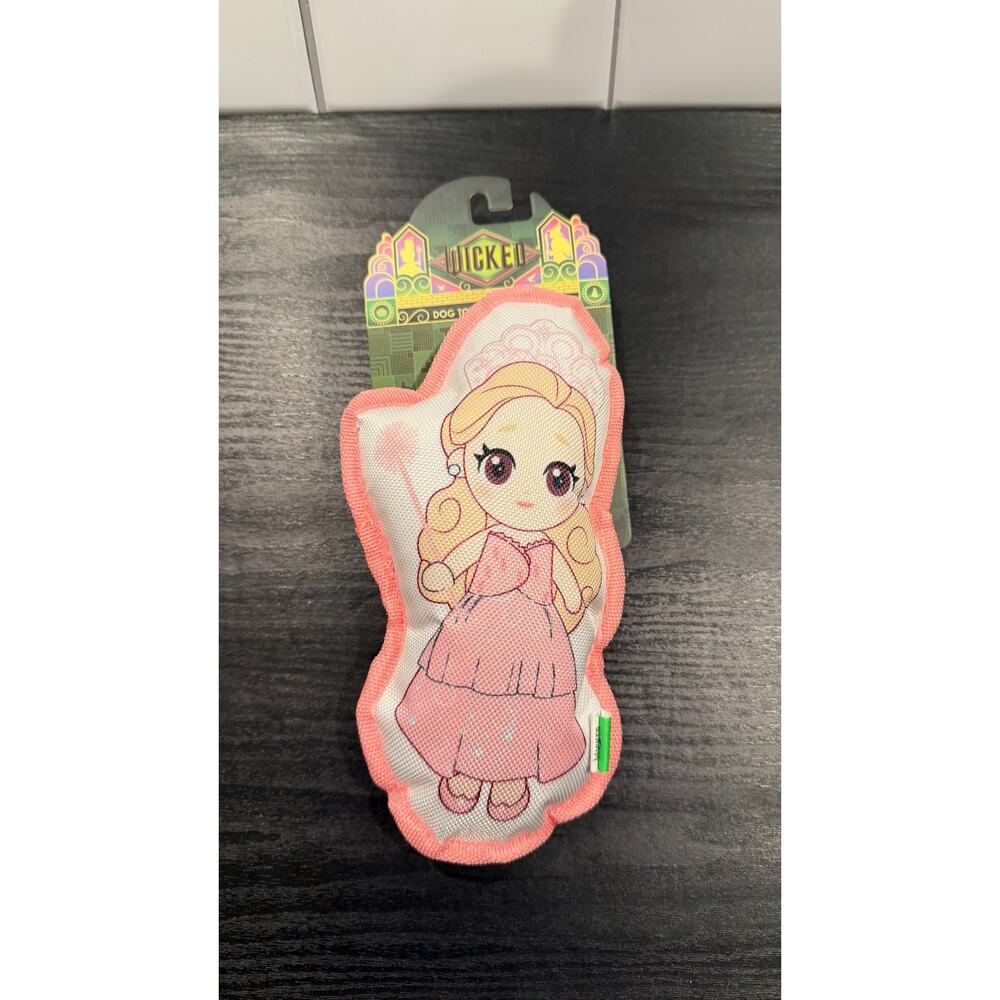 Wicked Glinda Dog Toy with Squeaker NWT